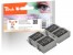318771 - Peach Twin Pack 2 Ink Cartridges colour, compatible with Canon BCI-16C*2, 9818A002